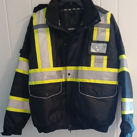 3M Other - Safety Black and Yellow Reflective Performance Jacket